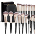 MAGEFY Makeup Brushes, 22 Pcs Professional Premium Synthetic Makeup Brush Set with Case, Foundation Eyeshadow Brush Travel Make up Brushes Set