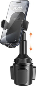 Apps2Car Universal Car Cup Phone Holder | Quick Extension Long Arm | 360ÃÂ° Swivel | Adjustable for Iphone, Samsung, Google, and All Smartphones |