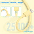 [Apple Mfi Certified] Iphone Charger, 6Pack(3/3/6/6/6/10 FT) Lightning Cable Apple Charging Fast High Speed USB Compatible 14/13/12/11 Pro Max/Xs