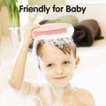 3 Pack Silicone Body Scrubber, Silicone Loofah Exfoliating Soft Body Scrubber, Silicones Body Brush Bath Shower Scrubber for Body, 2 in 1 Bath and