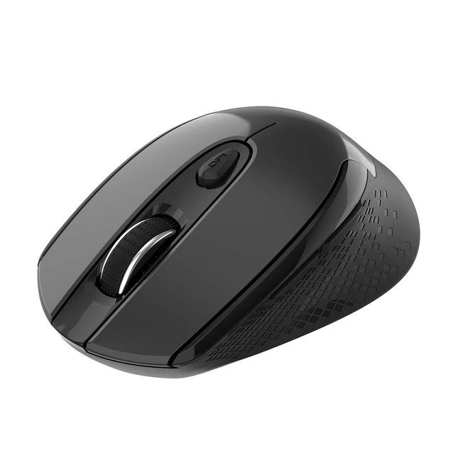 Cimetech Wireless Mouse, 2.4G Wireless Ergonomic Optical Mouse, Slim Silent Mouse with USB Receiver and 3 Adjustable DPI