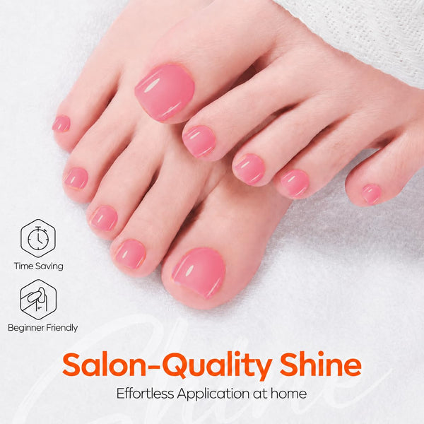 Modelones Nail Strengthener and Growth, Pink Purple Nail Polish Repair A A1 Pink Purple