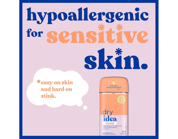 Dry Idea Advanced Dry Powder Fresh Gel 3 Ounces (Pack of 2) Powder Fresh 3 Ounce (Pack of 2)