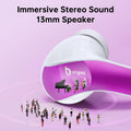 Wireless Earbuds Bluetooth 5.4 Headphones 60H Playtime Bass Stereo Ear Buds with Noise Cancelling Mic LED Display Earbud & in Ear Earphones IP7