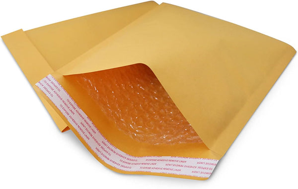 500#000 4x8 Kraft Paper Bubble Padded Envelopes Mailers Shipping Case 4"x8"