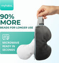 MyHalos® Heated Eye Mask for Dry Eyes - Steam Warm Compress for Eyes - Remove Styes, Chalazion Therapy Warming and Heating Pad Hot Compress -