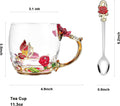 OEAGO Gifts for Mom Women Mothers Day Glass Coffee Enamels Mug Best Birthday Valentines Gifts for Her Girlfriend Wife from Daughter Son