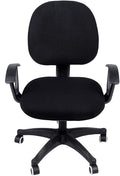 Smiry Office Computer Chair Seat Covers for Desk, Anti-dust Protector Chair Seat Cover Black