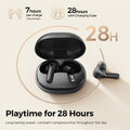 Soundpeats T3 Pro Wireless Earbuds, 12Mm Drivers Bass Stereo in Ear Headphones, Bluetooth 5.4, 28Hrs Playtime, Call Noise Cancellation, IPX4