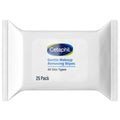 Cetaphil Gentle Makeup Remover Face Wipes, Fragrance Free, 25 Count | Sensitive skin safe, alcohol-free, fragrance-free, daily facial cleansing,