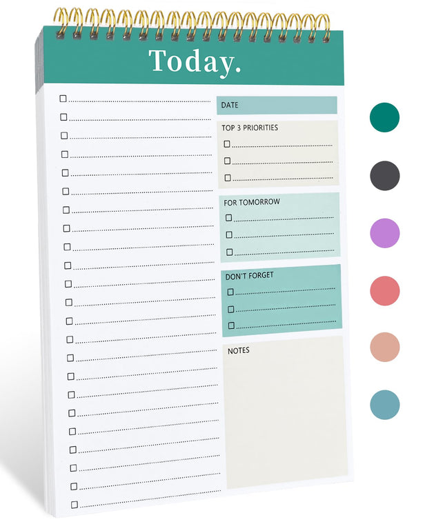 To Do List Notepad - to Do List Notebook for Work with 52 Sheets, Undated Daily 