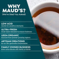 Maud'S 9 Blend Organic Tea Pods Variety Pack, 48 Ct, 9 Assorted Flavors, Recyclable Single Serve Pods Ã¢ÂÂ100% Gourmet Blended Tea Leaves,
