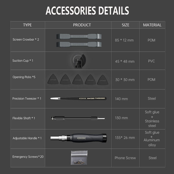 JAKEMY 164 in 1 Precision Screwdriver Set, Laptop Screwdriver Kit, Professional Computer Screwdriver Repair Tools with T5 T6 Torx Screwdriver Bit