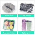 Keeygo Disposable Shower Caps 30 PCS Bath Caps Clear Waterproof Plastic Wraps for Women, Hotel Travel Essentials Accessories Hair Caps(17.3") 30 Count