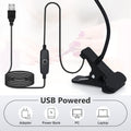 UV Nail Lamp - UV Light for Gel Nails, Flash Cure Lamp, LED Gooseneck Flash Cure Lamp for Nails, Manicure Dryer Black Light with Clamp, 365+395nm