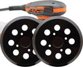 2 Pack 5 Inch 8 Hole Hook and Loop Sander Pad for Ridgid R2600, R2601 5" Random Orbit Sanders - Replacement Backing Sanding Pad for Pad Part