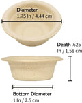 Pangea Small 0.5oz Paper Gecko Food & Water Cups, 100 ct.