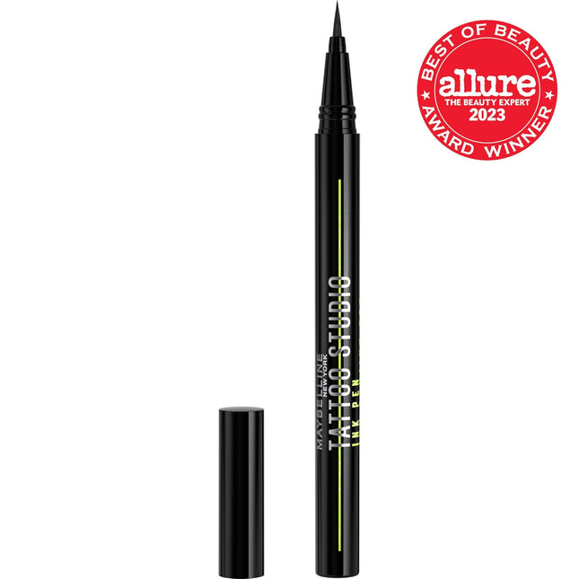 Maybelline Tattoo Studio Ink Pen Eyeliner, Waterproof & Smudge Resistant Liner,