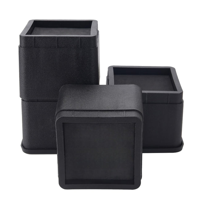 Btsd-Home Adjustable Bed Risers 3 or 6 Inch Heavy Duty Stackable Furniture Risers for College Dorm Bed Sofa Table Couch 
