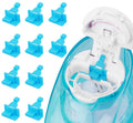 Silicone Saltwater Pods Refills Accessories Compatible with Navage Nasal Care - Save Saltwater Pods for Easy Operation (10 Pack-Blue)