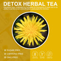 Organic Dandelion Leaf & Root Tea, Supports Kidney Function and Healthy Digestion, Caffeine Free, 40 Tea Bags Dandelion Leaf & Root 40 Count (Pack