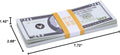 BLUE PANDA Money Bands - 300-Pack, 7.75 x 1.25 In, 9 ABA Colors - Money Organizer for Cash & Currency Straps With Adhesive Strip for Efficient