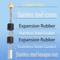 Pipe Water Stopper Kit - Hot-Melt Water Stop Needles for Fast Water Line Pipe Repairs - Stainless Steel Home Improvement/Renovation Plumbing Tool