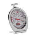 Rubbermaid Commercial Products Thermometer, Classic Large Mechanical Dial, Chrome, Extreme Temperature Range for Use in