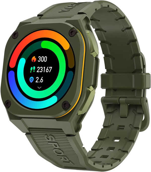 Easfone B3 Sport Smart Watch, 1.28" AMOLED Fitness Watch with Heart Rate/Sleep/IP68 Waterproof/120+ Sports Modes, Pedometer, Sport Smart Watch for