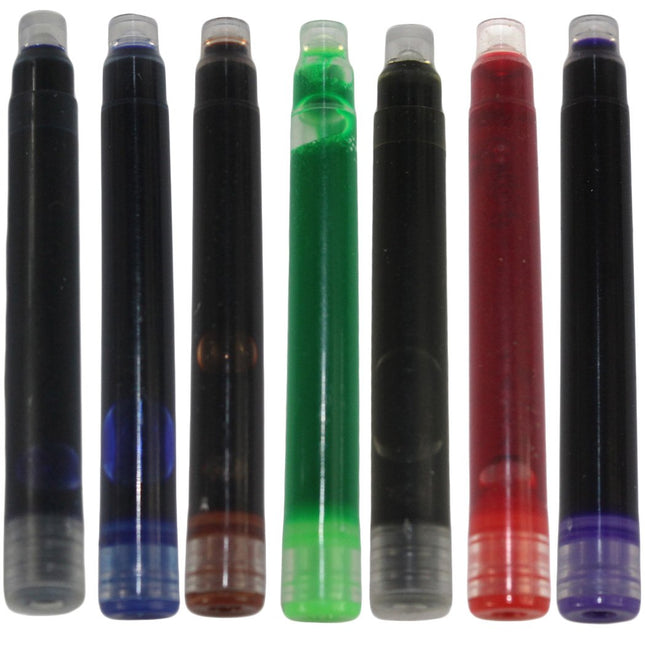 Gullor 35 PCS International Size Pen Ink Cartridge to Fit Jinhao Fountain Pens, 
