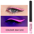 BestLand 12 Colors Matte Liquid Eyeliner Set Colorful UV Neon Eyeliner Pencil Pigmented Waterproof Smudgeproof Long Lasting Eye Liner Xmas