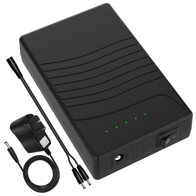 Talentcell Rechargeable 12V DC Output Lithium Ion Battery Pack for LED Strip/Light/Panel/Amplifier and CCTV Camera with 