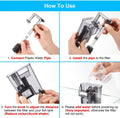 DaToo Aquarium Hang On Filter Small Fish Tank Hanging Filter Power Waterfall Filtration System DTXP-03B (3 to 10 gallons)