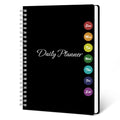 Work Planner - Daily & Weekly Spiral Planner with Hourly Schedules, to Do List, Tasks, Expense Tracker, Undated 7 Days Planner Start Anytime,