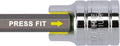 Mayouko 3/8" Drive Extra Long Allen Hex Bit Socket Set, S2&CR-V, Metreic&SAE, 18 Pieces, 1/8" - 3/8", 3-10 mm Hex(SAE&Metric)