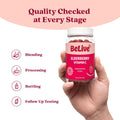 Belive Elderberry Gummies with Zinc and Vitamin C, D, A, E, B12-50 Ct I Immune Support Supplement for Healthy Bones & Teeth, Vegan, Keto & Non-Gmo