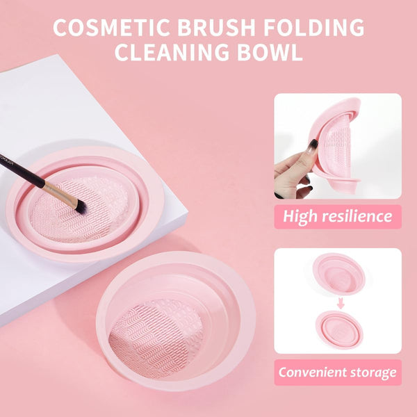Makeup Brush Set, 42Pcs Makeup Tool Set Premium Synthetic Foundation Powder Concealers Eye Shadows Blush Makeup Brushes Kit with Makeup Sponge,