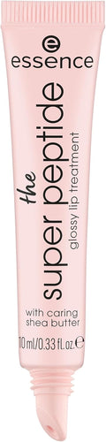 essence | The Super Peptide Glossy Lip Treatment | Hydrating, Nourishing and Non-Sticky | Vegan, Gluten Free and Cruelty Free (01 | Peptacular!)