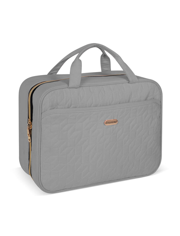BALHLHG Toiletry Bag for Women With Hanging Hook, Medium Travel Makeup Organizer, Water-resistant Cosmetic Toiletries Bag for Bathroom, Trip,