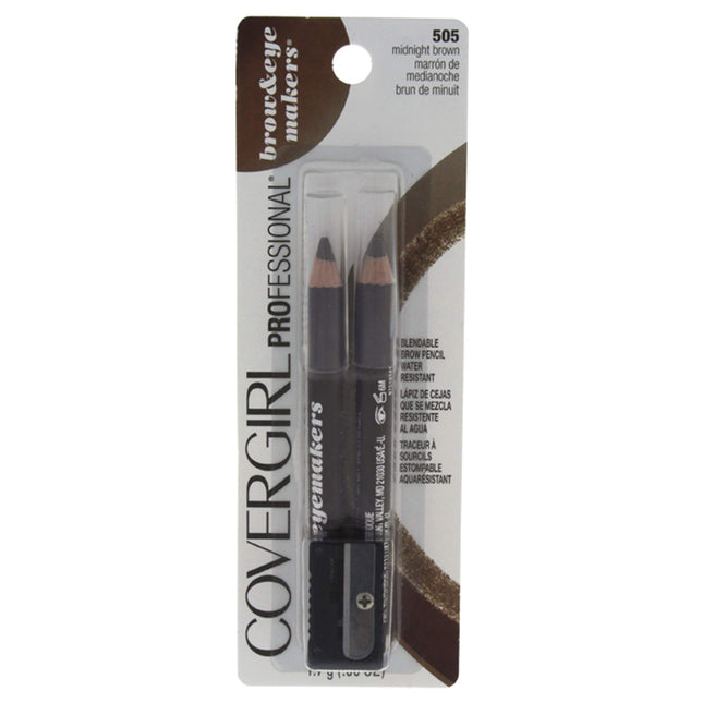 COVERGIRL COVERGIRL COVERGIRL COVERGIRL COVERGIRL COVERGIRL - Easy Breezy Brow Fill + Define Brow Pencil, Sharpener Included, Long-Lasting, Deeply Pi…