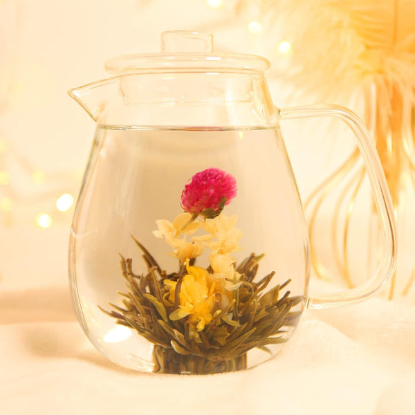 FullChea - Blooming Flowering Tea, 12 Unique Varieties - Flowering Tea in 12 Delicious Fruit Flavors - Gift For Tealovers, Christmas, Anniversary,