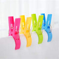Danmu Beach Towel Clips,Cruise Essentials,Towel Clips for Beach Chairs,8pcs | Multi-color,2.7" Opening,Strong Grip,Lake essentials,Boating