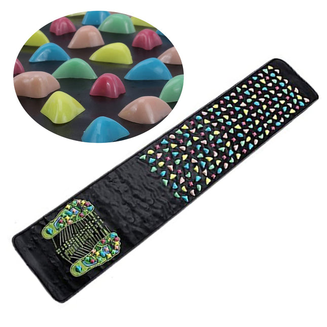 Reflexology Foot Massage Mat, Acupressure Stone Massager for Feet, Home Health C