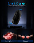 Hand Warmers Rechargeable 2 Pack, MKG Electric Hand Warmer, 24Hrs Long Lasting Reusable HandWarmers with 3 Levels Quick Heat, Portable Pocket
