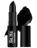 Go Ho Makeup Clown Black Cream-Blendable Stick - Face Body Paint for Professional SFX, Cosplay Costume - Safe Facepaint, Nose & Lip Smacking, Eye