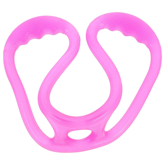 Kisangel Silicone Yoga Tension Band, Figure 8-Shaped Elastic Pull Rope, Multifun