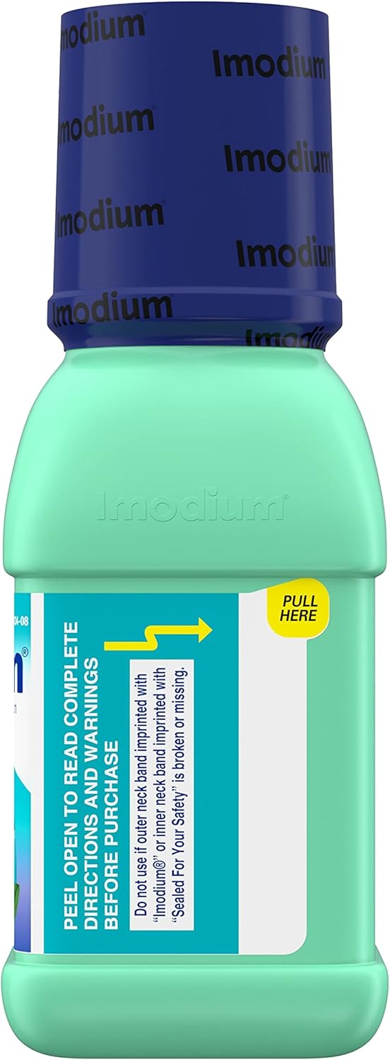 Imodium A-D Liquid Anti-Diarrheal Medicine with Loperamide Hydrochloride to Help Control Symptoms of Diarrhea Due to Acute, Active & Traveler'S