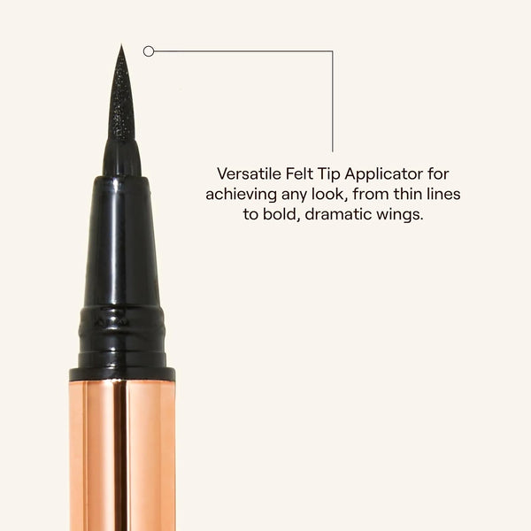 Live Tinted Legacy Liquid Eye Liner Ã¢ÂÂ Ultra-Black, Quick-Drying, All-Day Wear Ã¢ÂÂ Flexible Felt Tip for Precision Ã¢ÂÂ Satin Finish