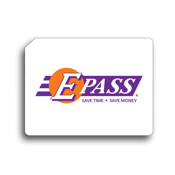 Electronic Toll Sticker by E-PASS; Prepaid Toll Program, Works on All Toll Roads in FL, GA, NC