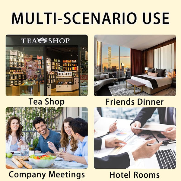 BEI CAI Tea Bags Sampler Assortment Box (50 Count) 10 Different Flavors,Perfect Variety Individually Wrapped Tea Bag,Perfect for Hotels, Offices,
